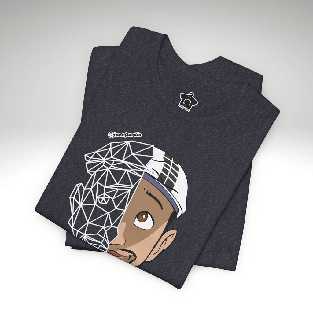 Tron Head Logo | @ianofAustin - T-Shirt | ShirtyAgents