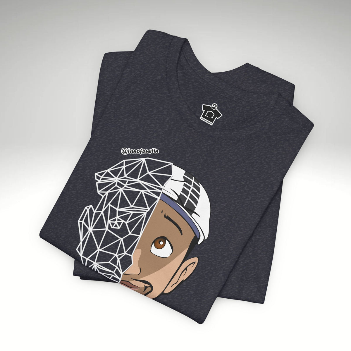 Tron Head Logo | @ianofAustin - T-Shirt | ShirtyAgents