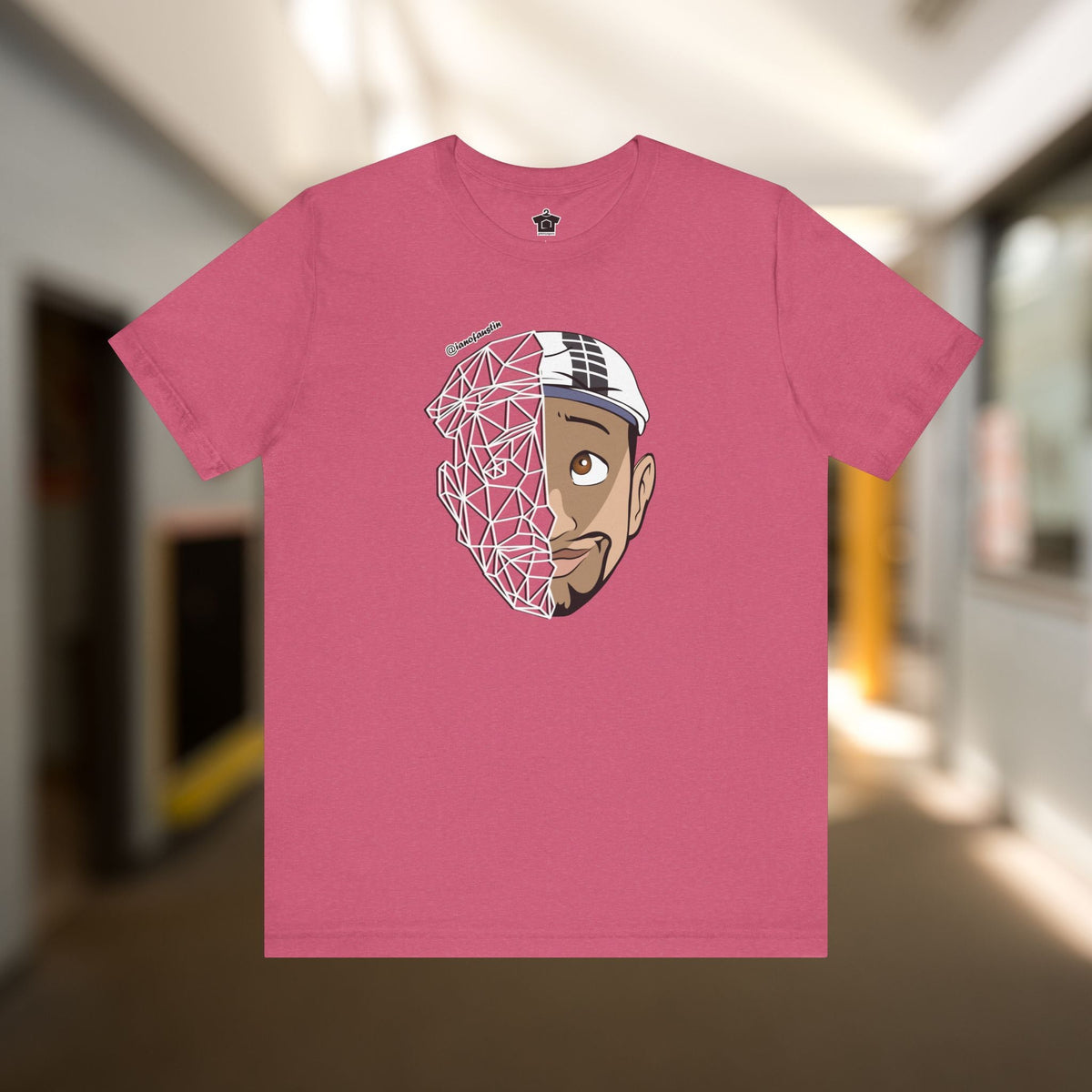 Tron Head Logo | @ianofAustin - T-Shirt | ShirtyAgents
