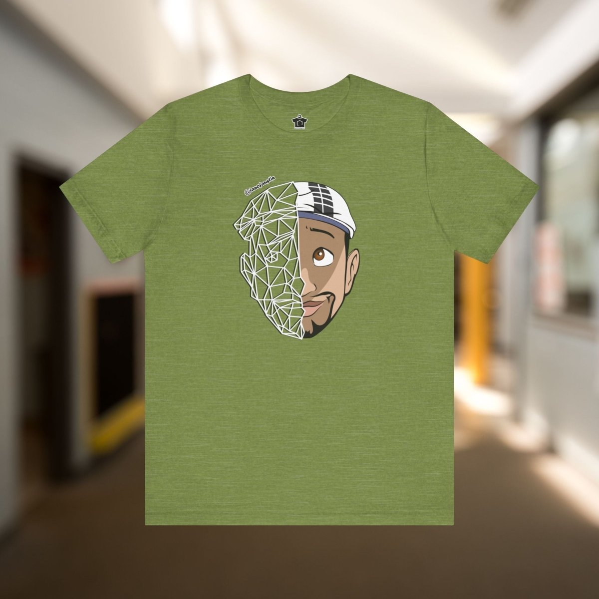 Tron Head Logo | @ianofAustin - T-Shirt | ShirtyAgents