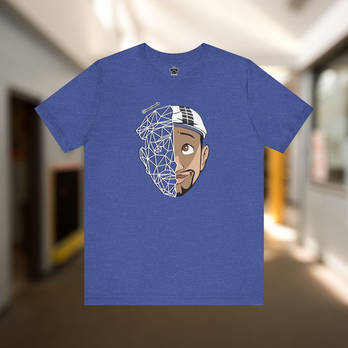 Tron Head Logo | @ianofAustin - T-Shirt | ShirtyAgents