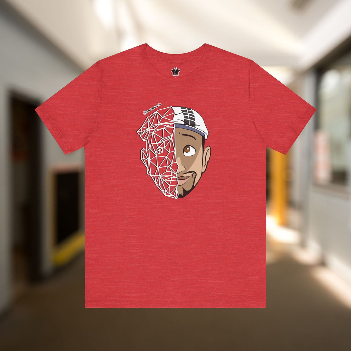 Tron Head Logo | @ianofAustin - T-Shirt | ShirtyAgents