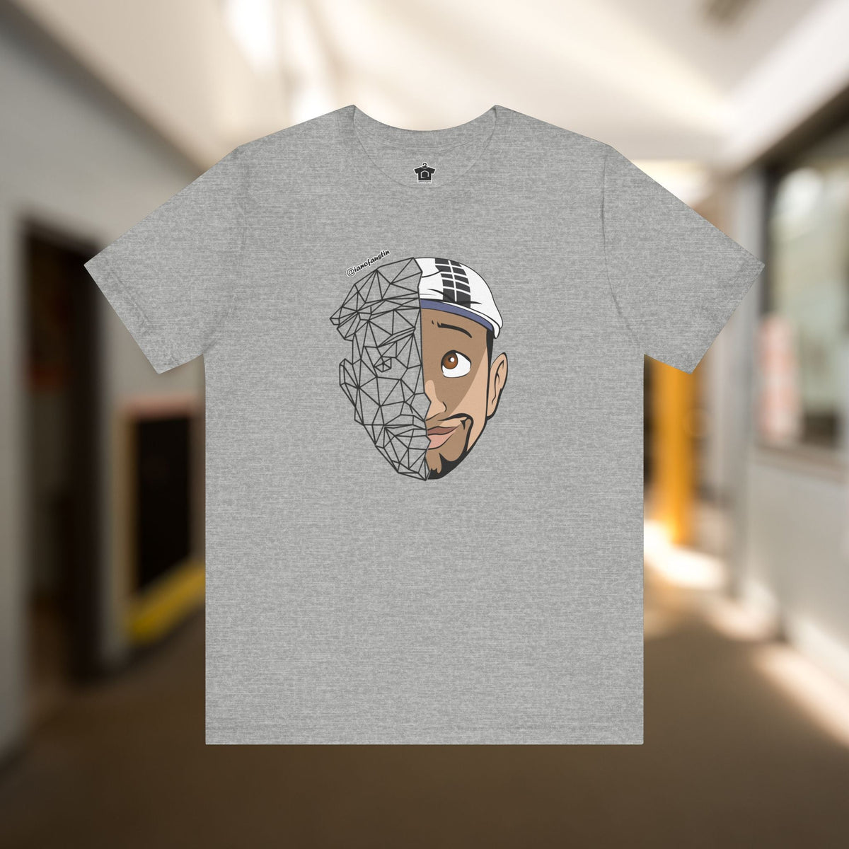 Tron Head Logo | @ianofAustin - T-Shirt | ShirtyAgents
