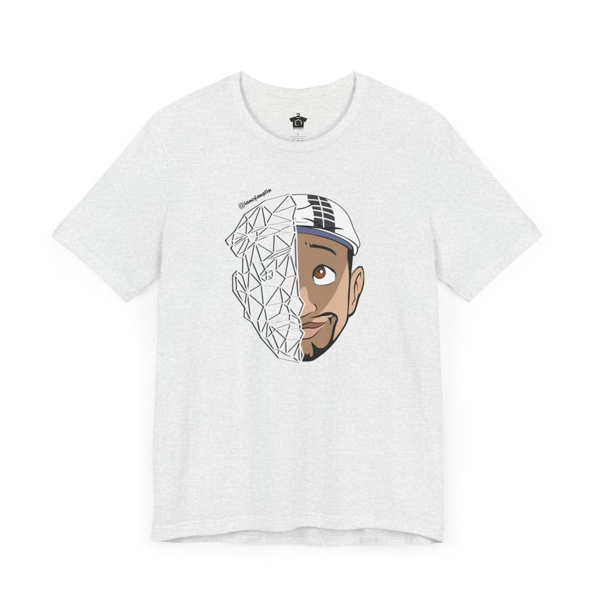 Tron Head Logo | @ianofAustin - T-Shirt | ShirtyAgents