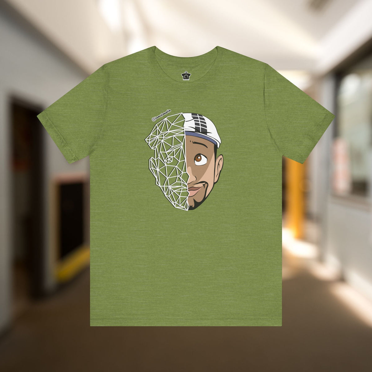 Tron Head Logo | @ianofAustin - T-Shirt | ShirtyAgents