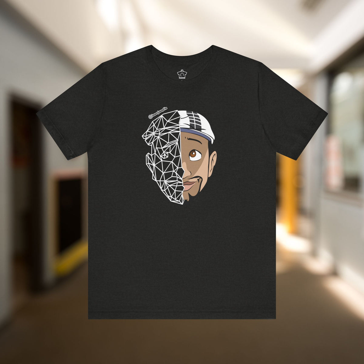 Tron Head Logo | @ianofAustin - T-Shirt | ShirtyAgents