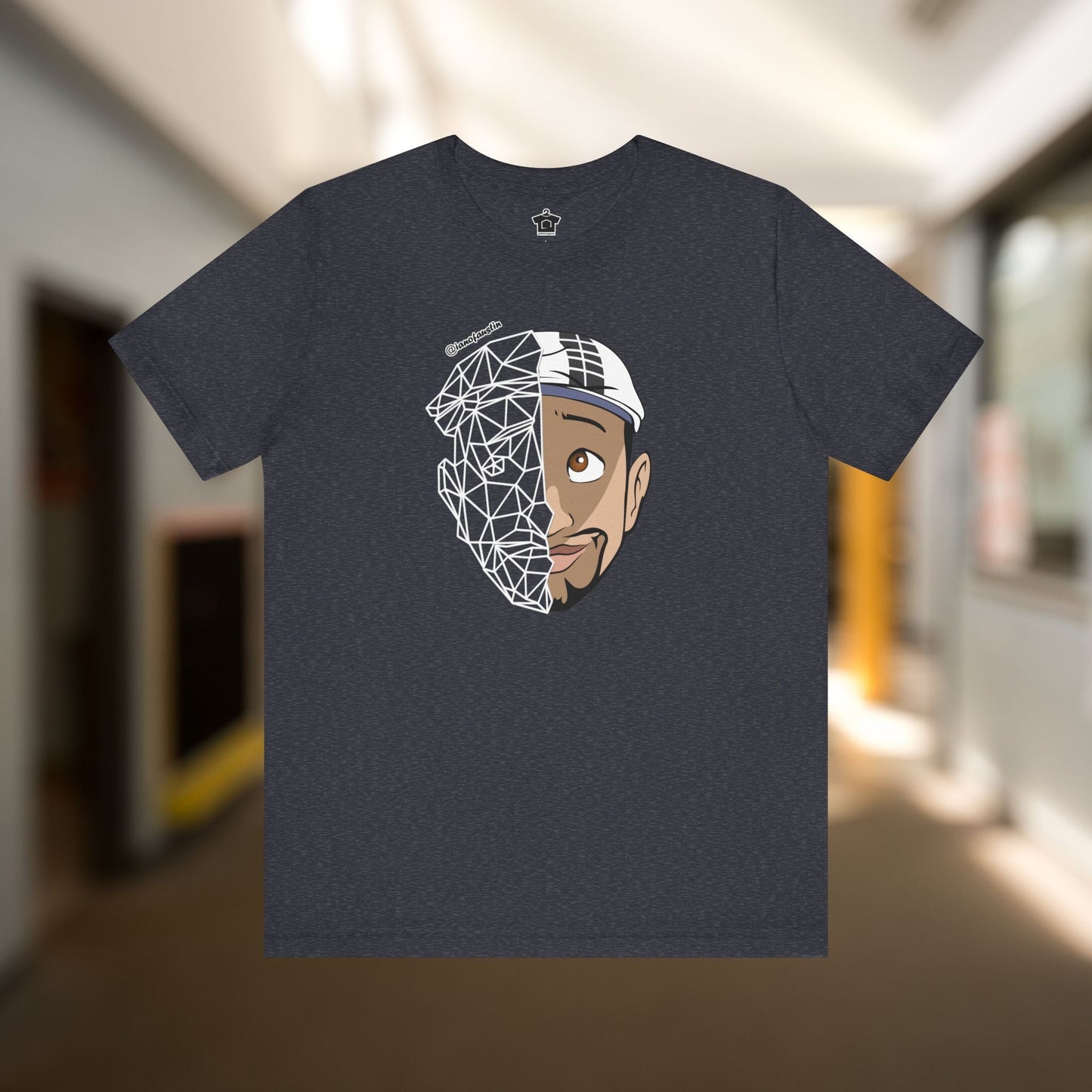 Tron Head Logo | @ianofAustin - T-Shirt | ShirtyAgents