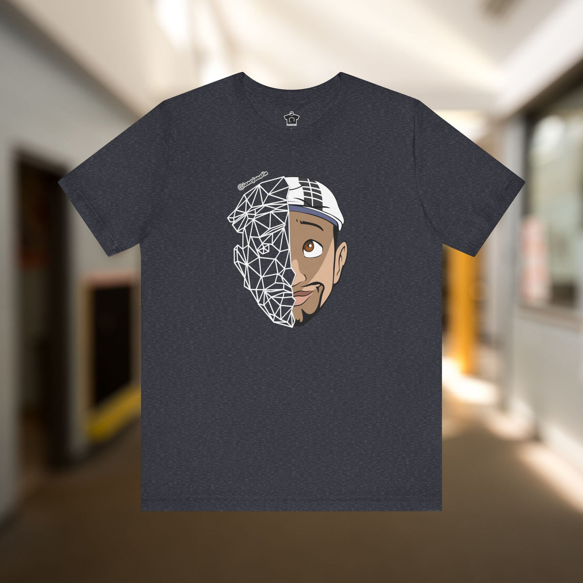 Tron Head Logo | @ianofAustin - T-Shirt | ShirtyAgents