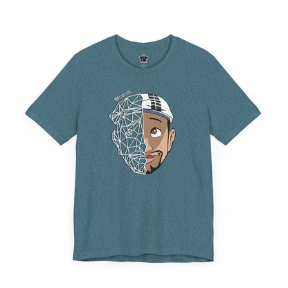 Tron Head Logo | @ianofAustin - T-Shirt | ShirtyAgents
