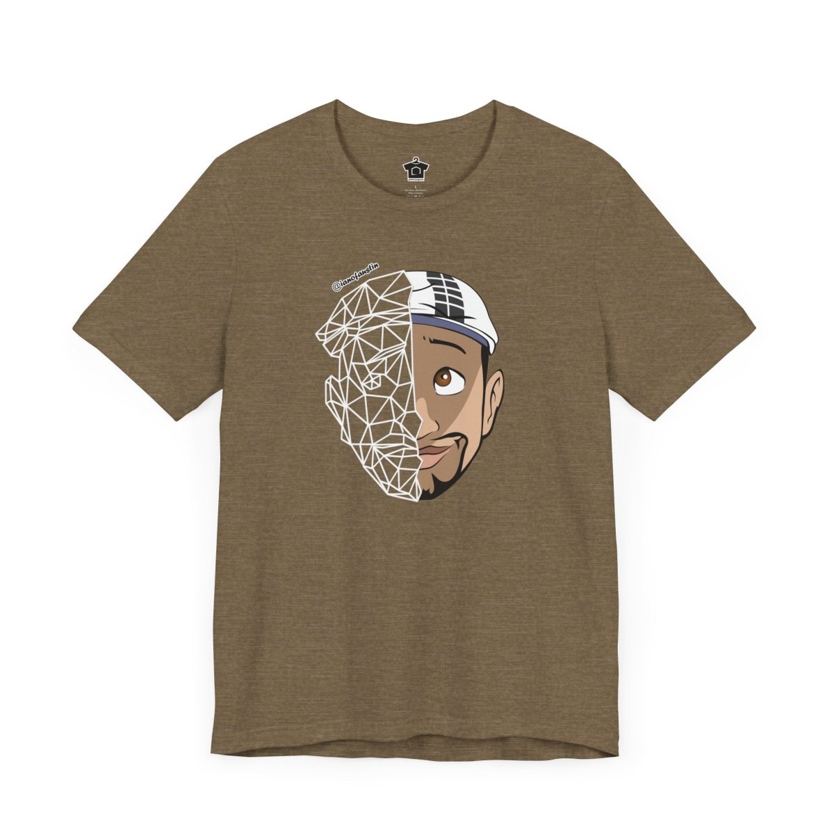 Tron Head Logo | @ianofAustin - T-Shirt | ShirtyAgents