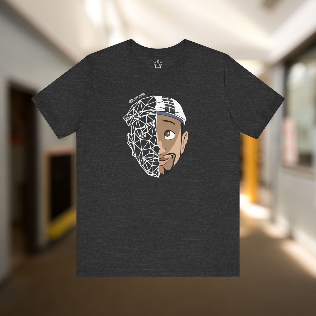 Tron Head Logo | @ianofAustin - T-Shirt | ShirtyAgents