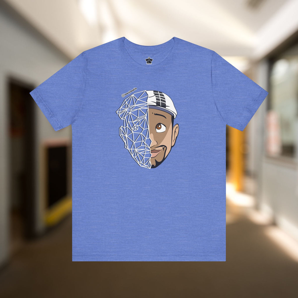 Tron Head Logo | @ianofAustin - T-Shirt | ShirtyAgents