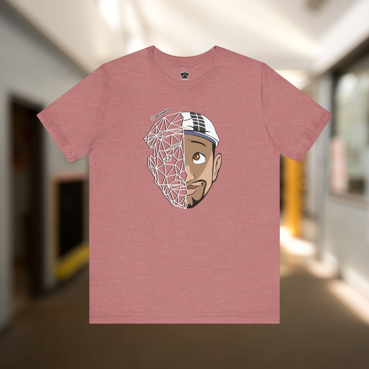 Tron Head Logo | @ianofAustin - T-Shirt | ShirtyAgents