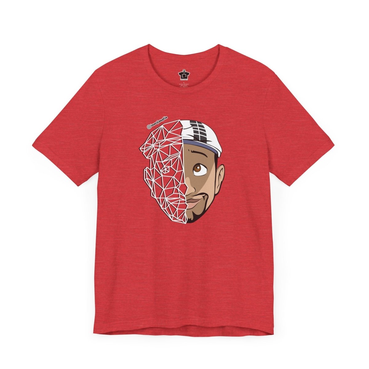 Tron Head Logo | @ianofAustin - T-Shirt | ShirtyAgents