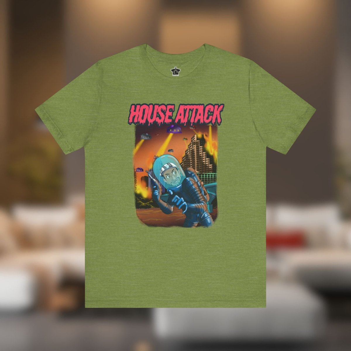 When Houses Attack" – Funny Realtor T-Shirt - T-Shirt | ShirtyAgents