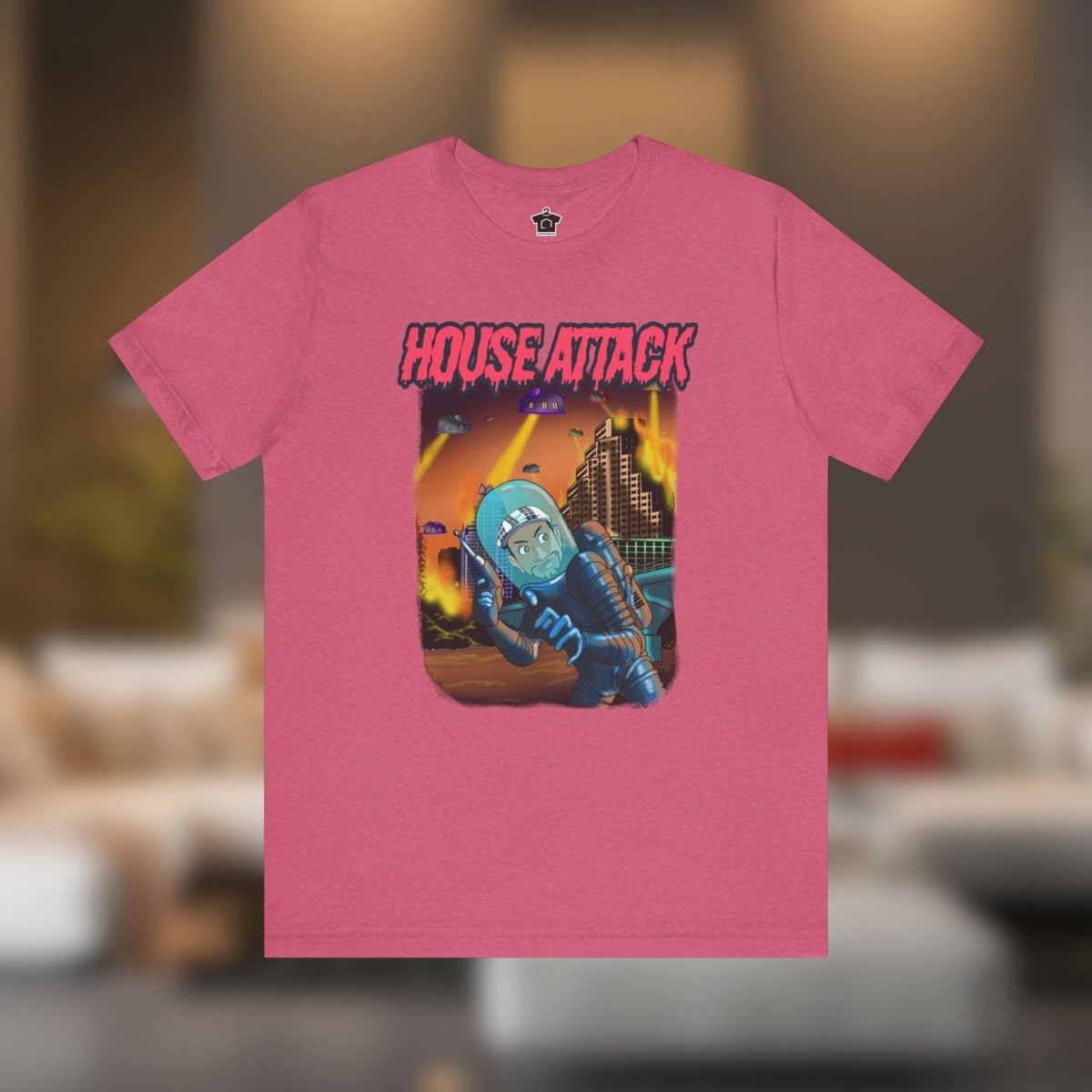 When Houses Attack" – Funny Realtor T-Shirt - T-Shirt | ShirtyAgents