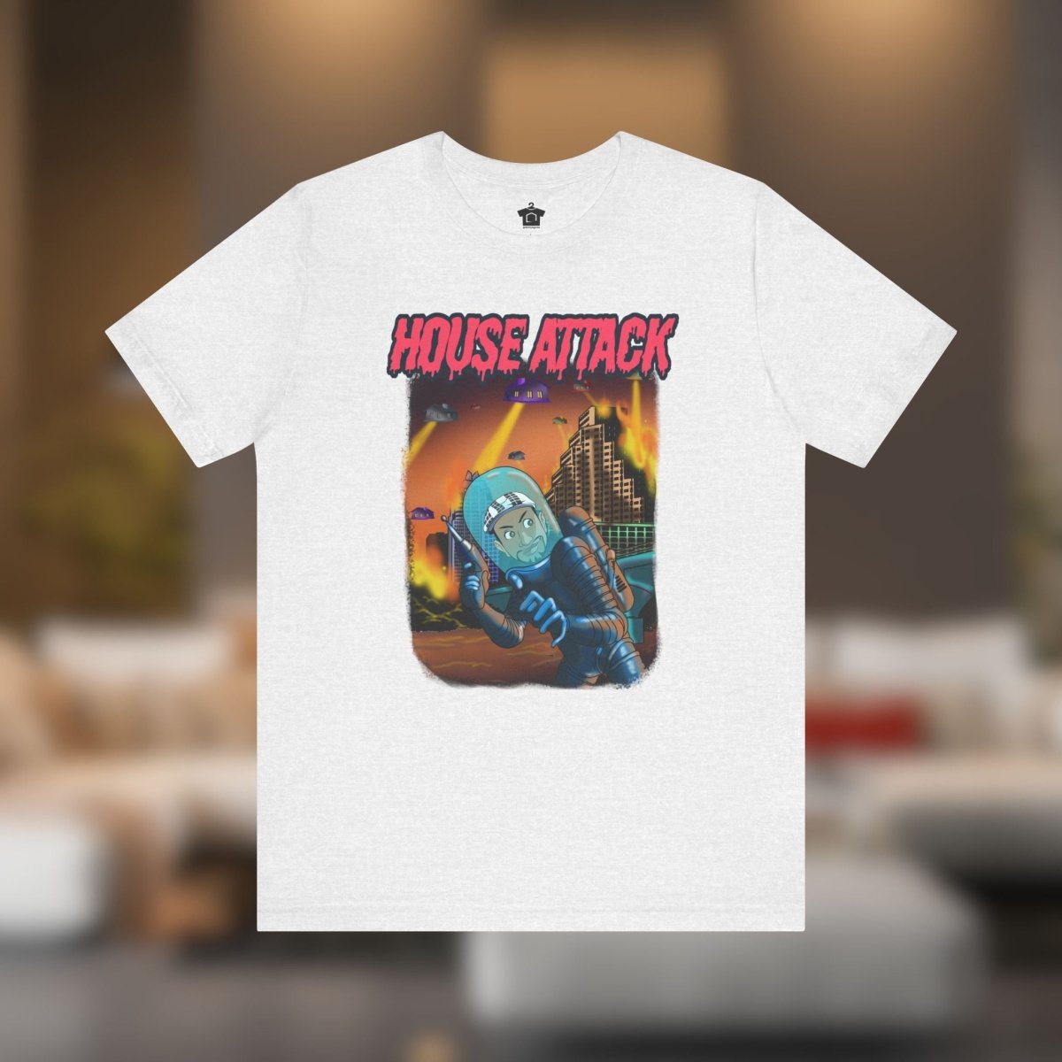 When Houses Attack" – Funny Realtor T-Shirt - T-Shirt | ShirtyAgents