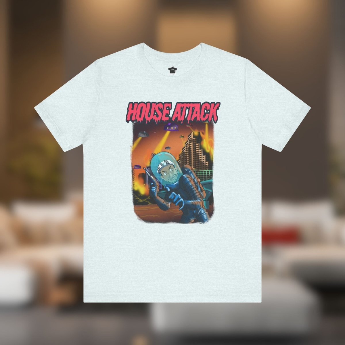 When Houses Attack" – Funny Realtor T-Shirt - T-Shirt | ShirtyAgents