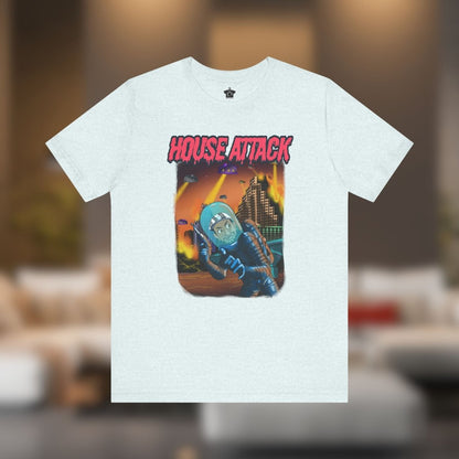 When Houses Attack" – Funny Realtor T-Shirt - T-Shirt | ShirtyAgents