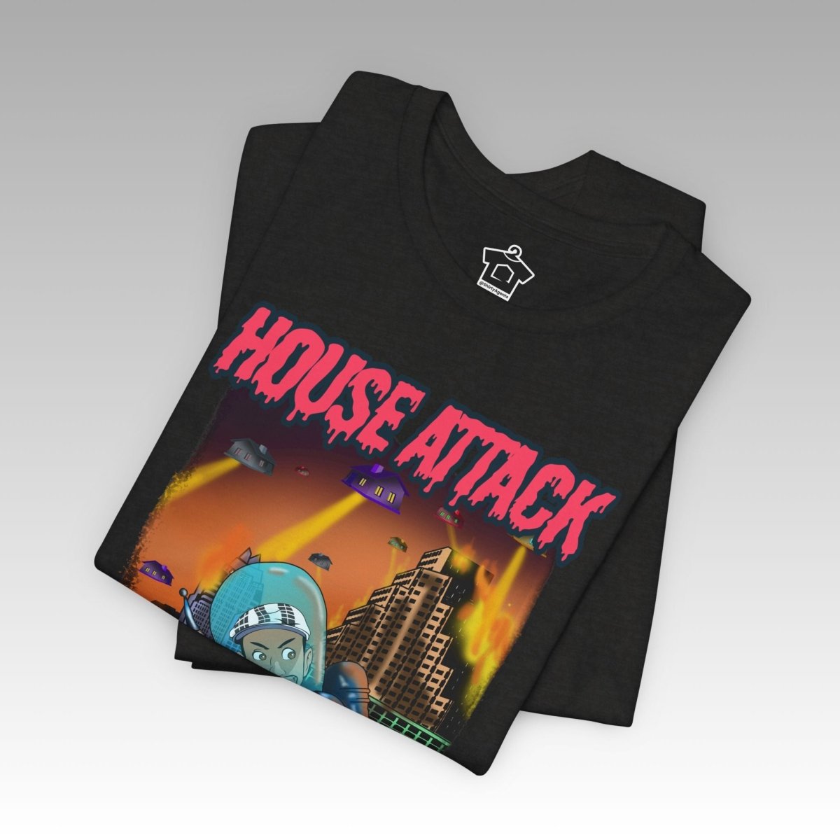 When Houses Attack" – Funny Realtor T-Shirt - T-Shirt | ShirtyAgents