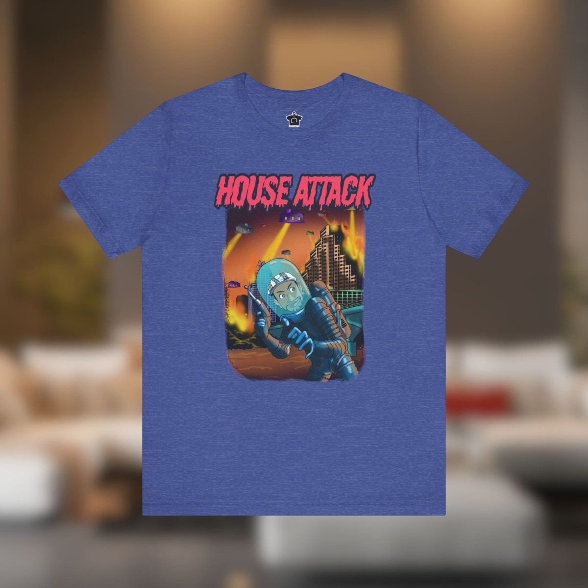 When Houses Attack" – Funny Realtor T-Shirt - T-Shirt | ShirtyAgents