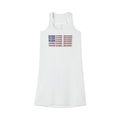 Work Hard Be Kind American Racerback Dress - Tank Top | ShirtyAgents