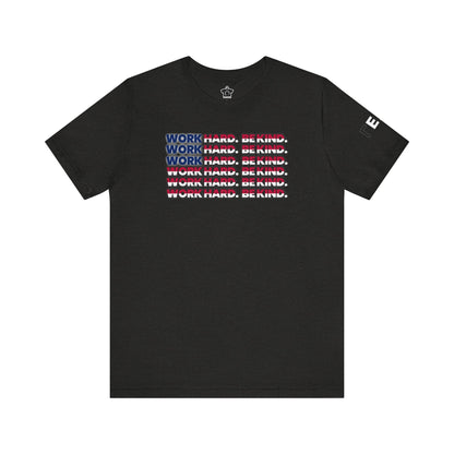 Work Hard Be Kind American - T-Shirt | ShirtyAgents