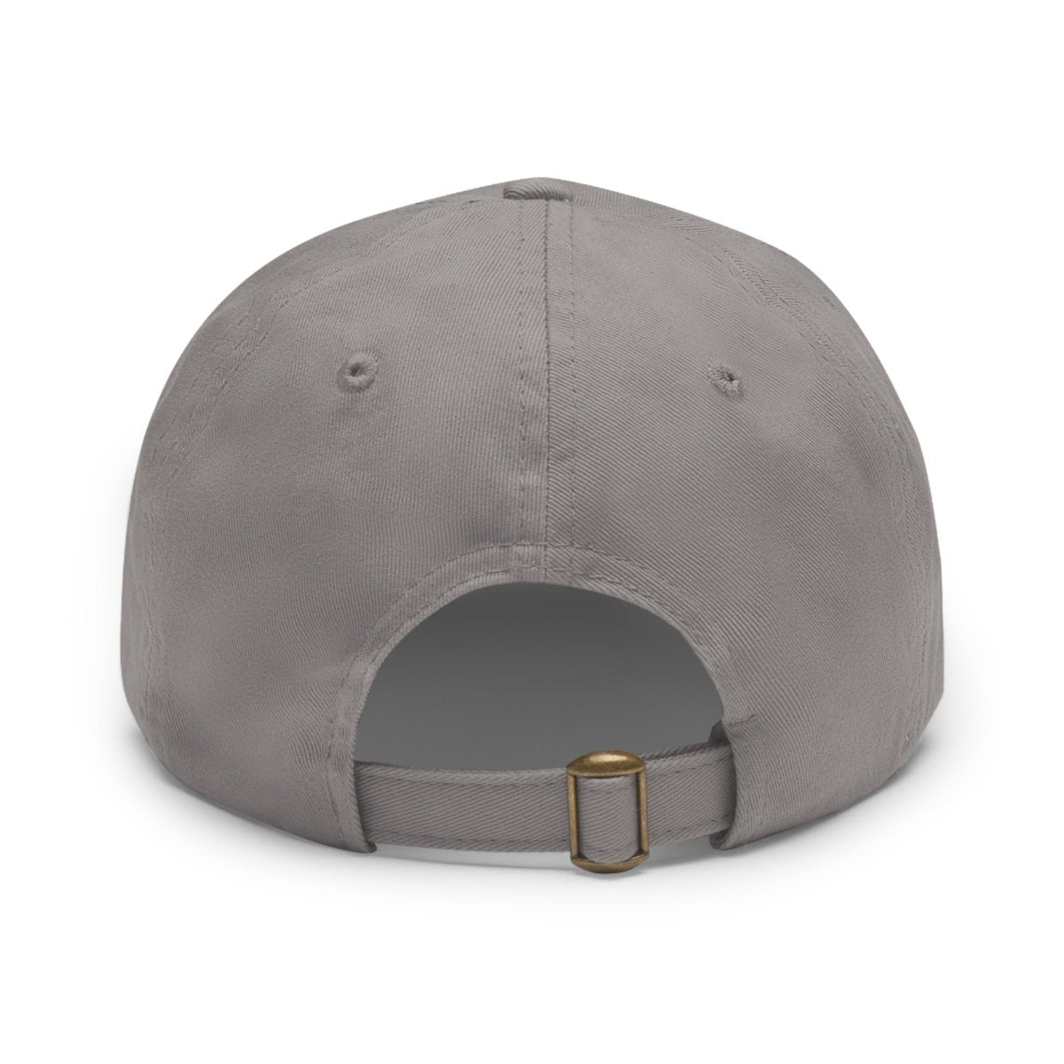 Work Hard Be Kind Black Circle Hat with Leather Patch - Hats | ShirtyAgents
