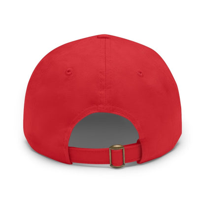Work Hard Be Kind Black Circle Hat with Leather Patch - Hats | ShirtyAgents