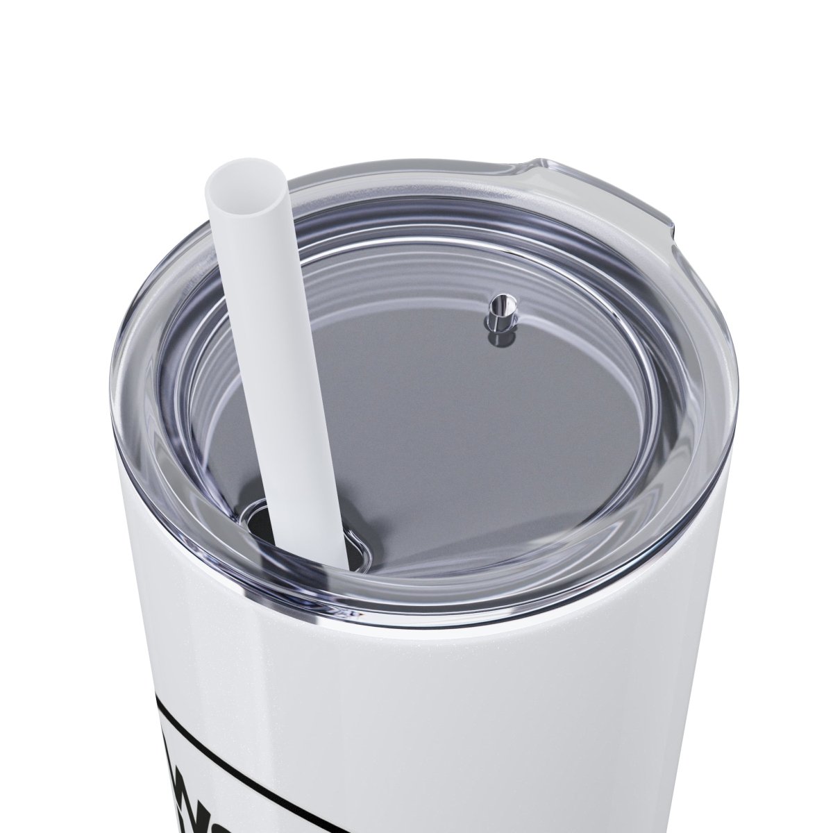 Work Hard Be Kind Black Circle Skinny Tumbler with Straw - Mug | ShirtyAgents