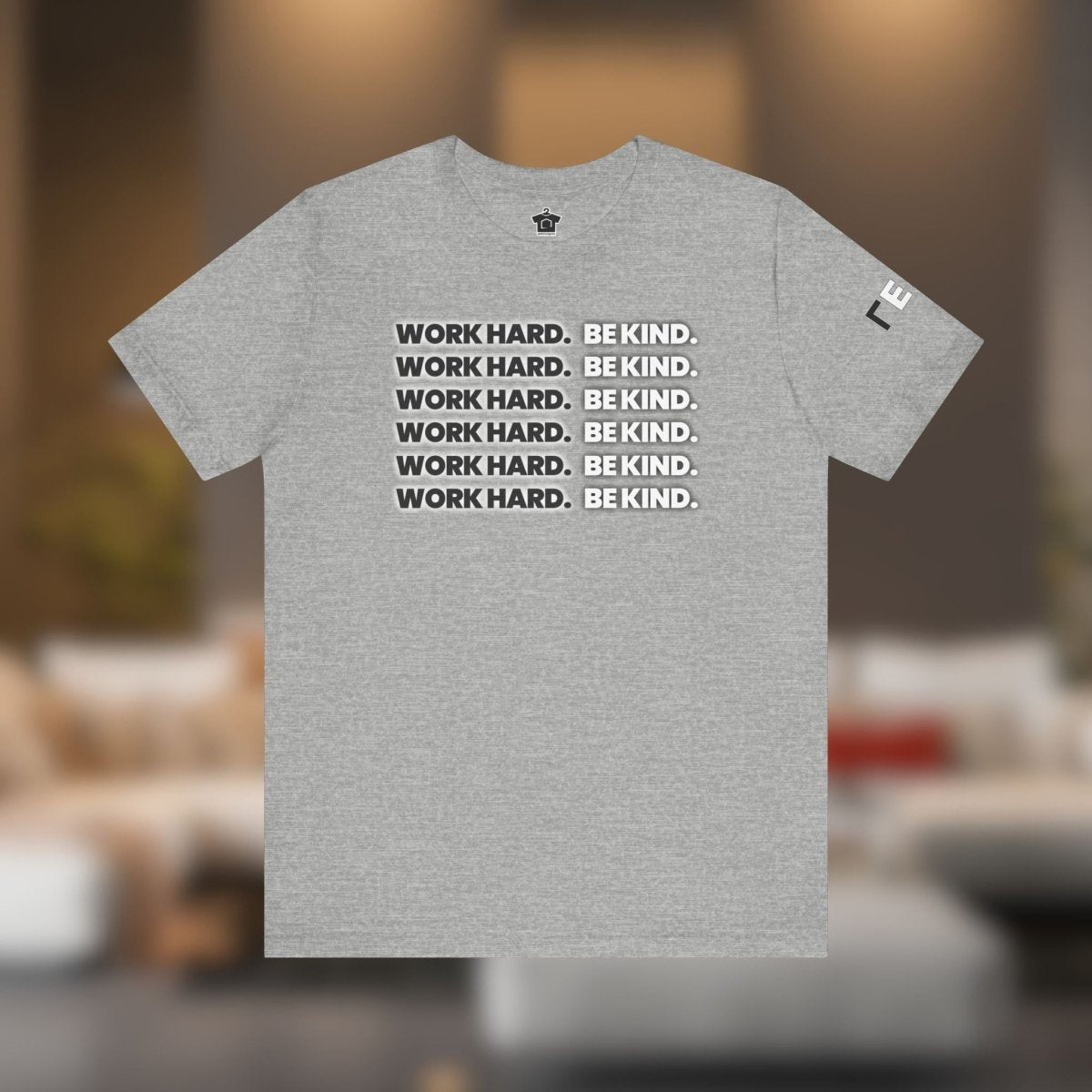 Work Hard, Be Kind – It’s Black & White Tee - T-Shirt | ShirtyAgents