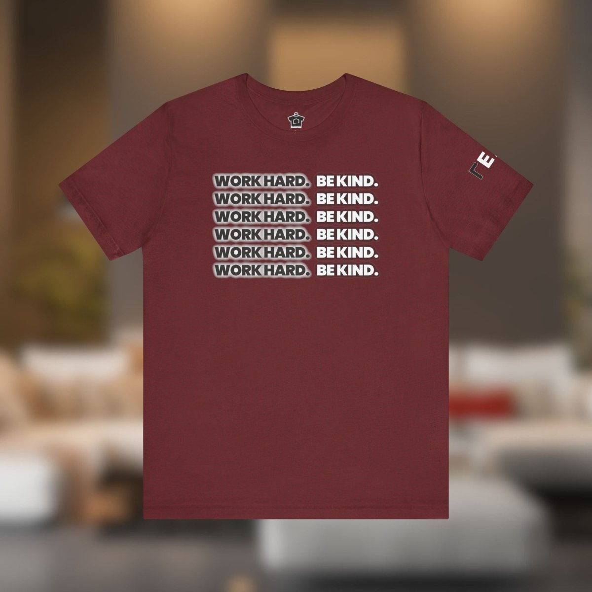 Work Hard, Be Kind – It’s Black & White Tee - T-Shirt | ShirtyAgents