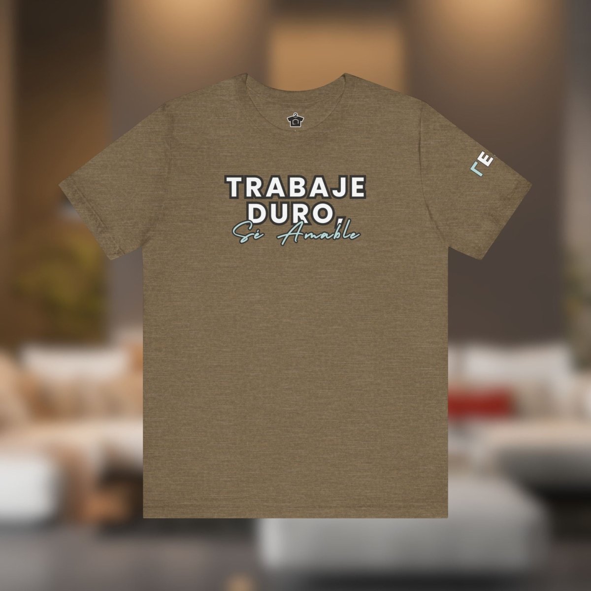 Work Hard, Be Kind – Modern Mint T-Shirt (Español Edition) – Unofficial - T-Shirt | ShirtyAgents