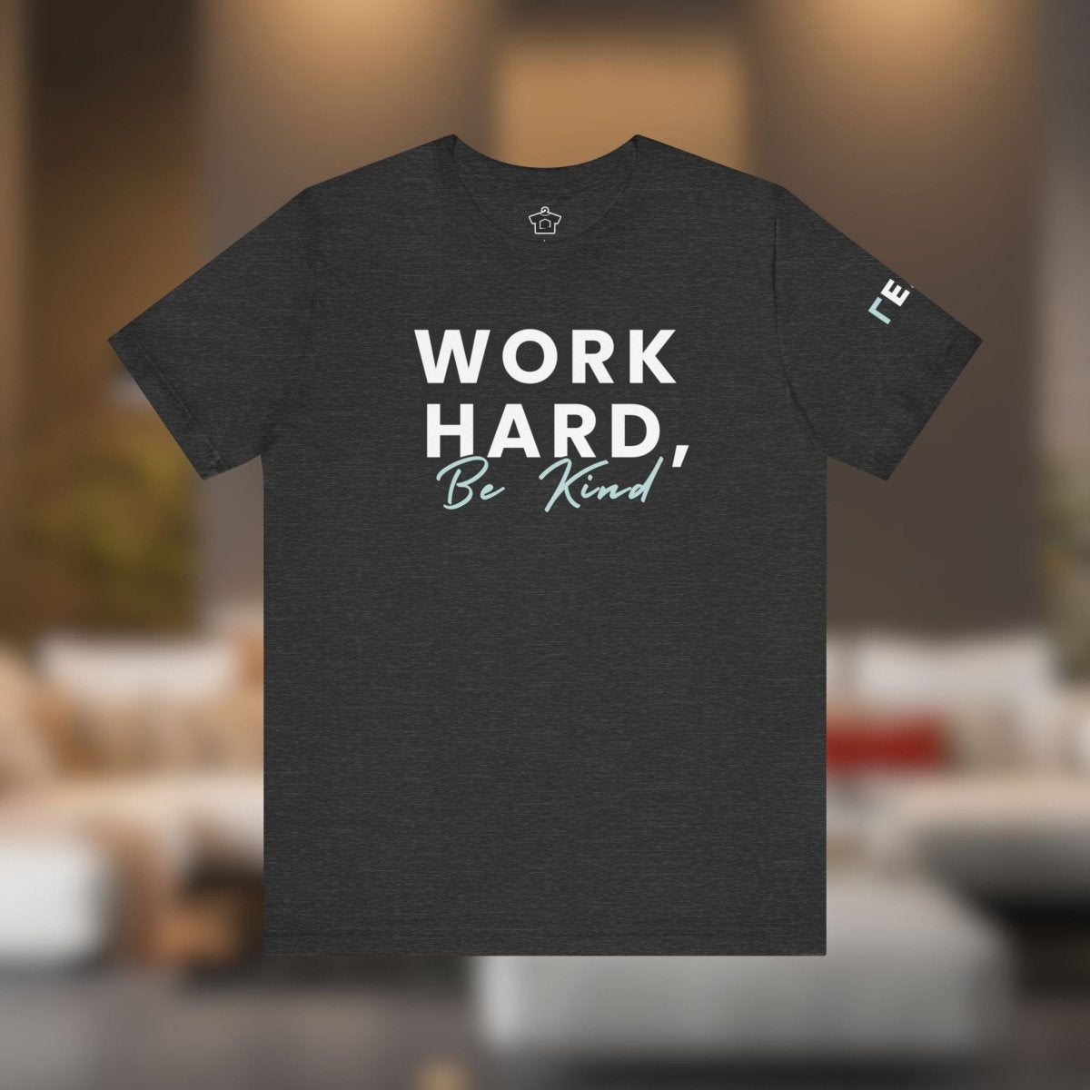 Work Hard, Be Kind – Modern Mint Tee (Unofficial) - T-Shirt | ShirtyAgents