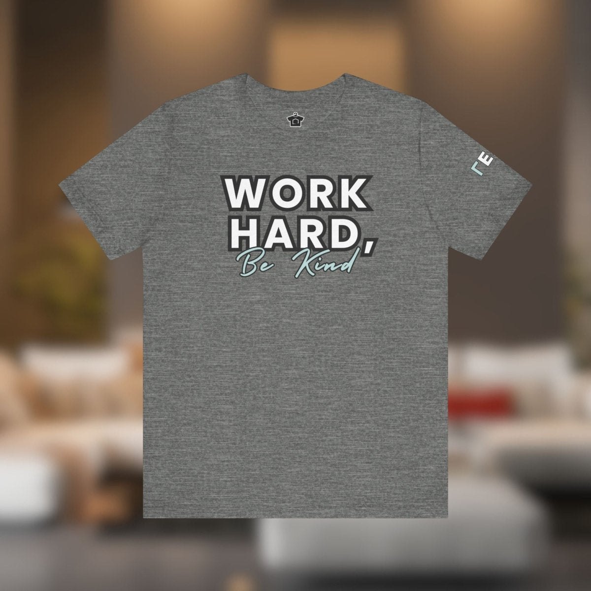 Work Hard, Be Kind – Modern Mint Tee (Unofficial) - T-Shirt | ShirtyAgents