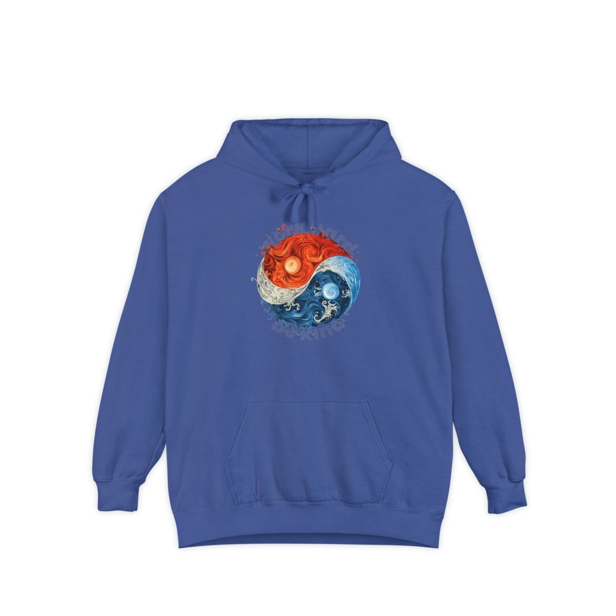 Yin and Yang Work Hard, Be Kind Hoodie - Hoodie | ShirtyAgents