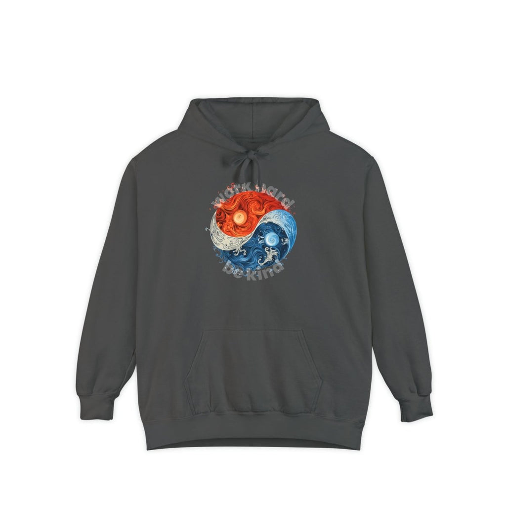 Yin and Yang Work Hard, Be Kind Hoodie - Hoodie | ShirtyAgents