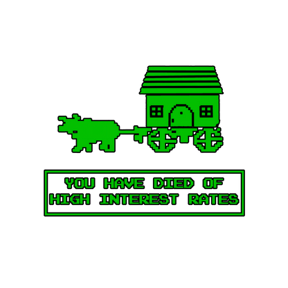You Have Died of High Interest Rates (Long Sleeve) - Long - sleeve | ShirtyAgents