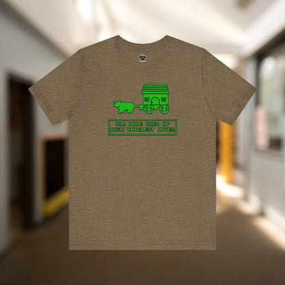 You Have Died of High Interest Rates T-Shirt | ShirtyAgents