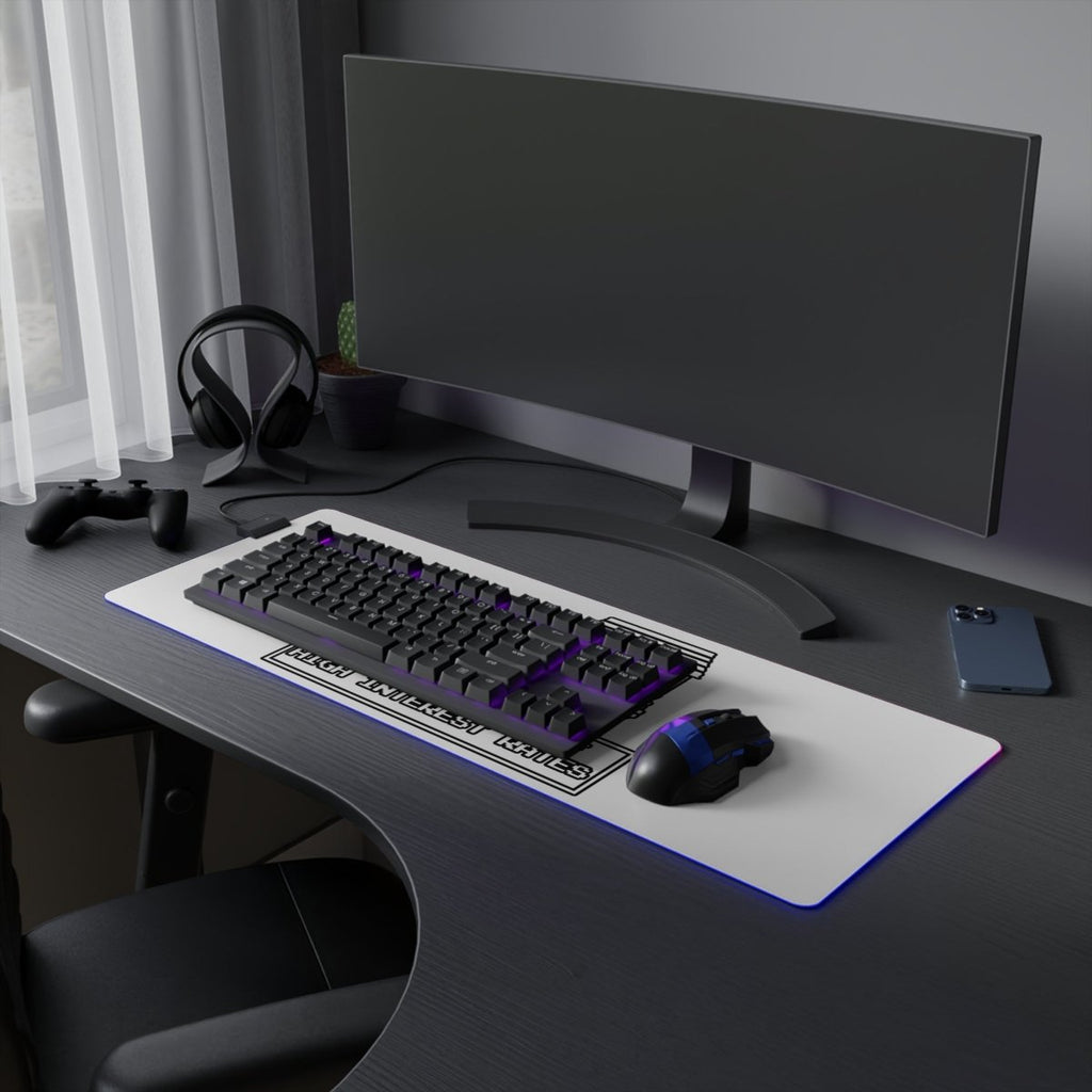You Have Died of Interest Rates LED Mouse Pad - Home Decor | ShirtyAgents