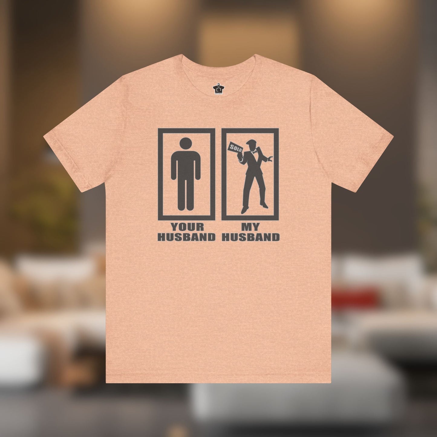 Your Husband vs. My Husband the Realtor - Funny Real Estate T-Shirt - T-Shirt | ShirtyAgents