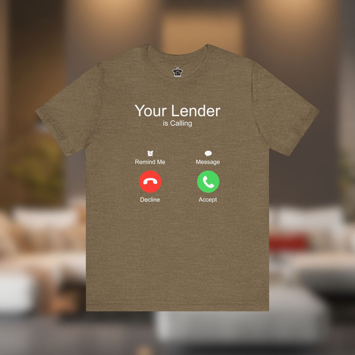 Your Lender Is Calling – Pick Up, It’s Closing Time! - T-Shirt | ShirtyAgents