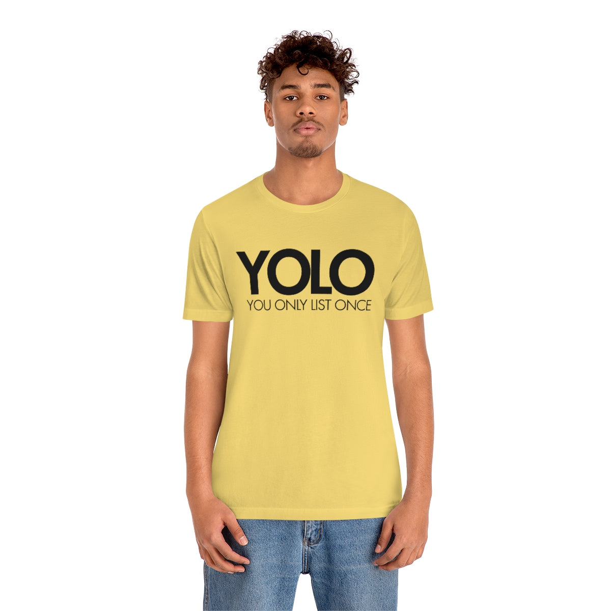 YOLO H1 – You Only List Once Tee