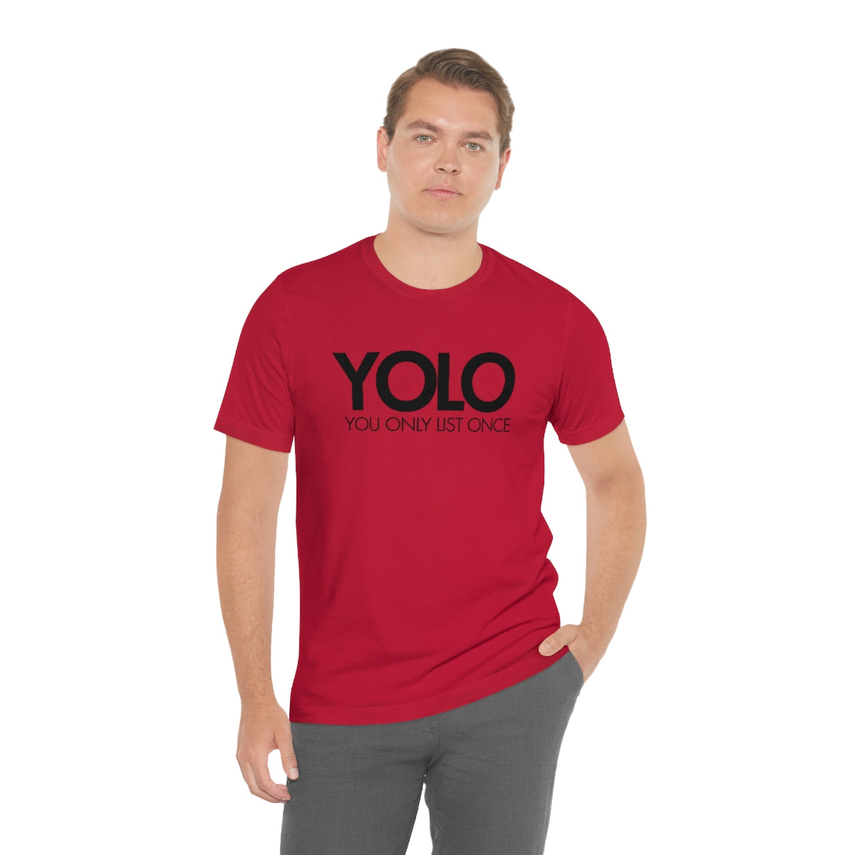 YOLO H1 – You Only List Once Tee