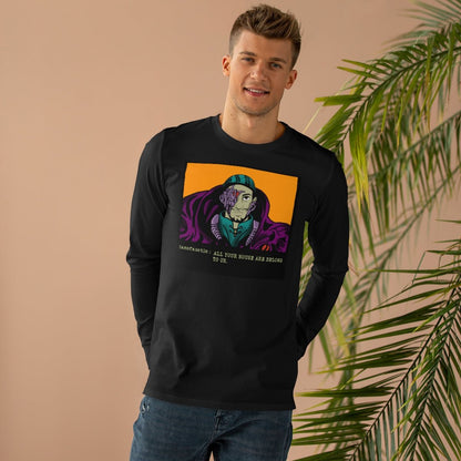 All Your House Men’s Base Longsleeve Tee ianofaustin - Long - sleeve | ShirtyAgents