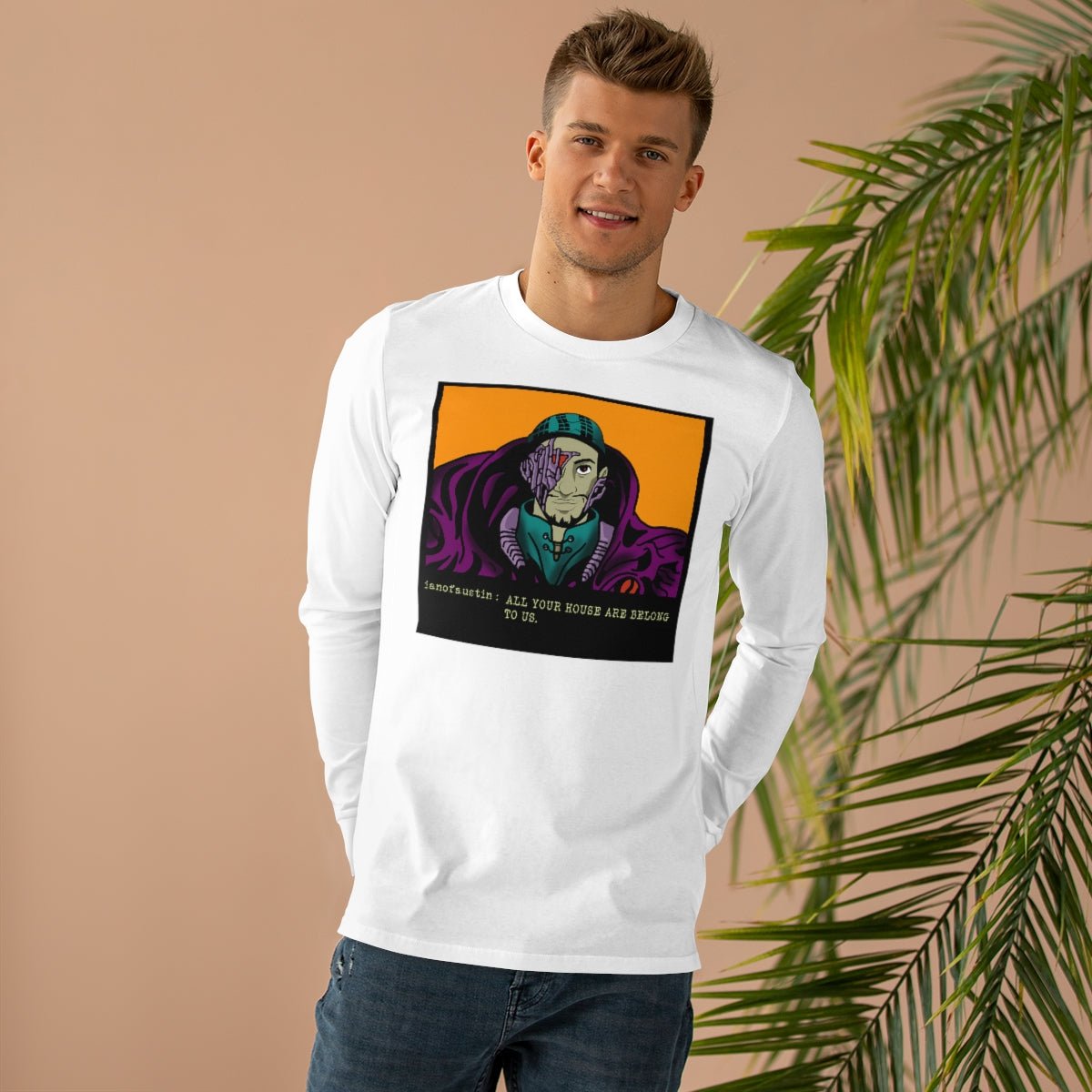 All Your House Men’s Base Longsleeve Tee ianofaustin - Long - sleeve | ShirtyAgents