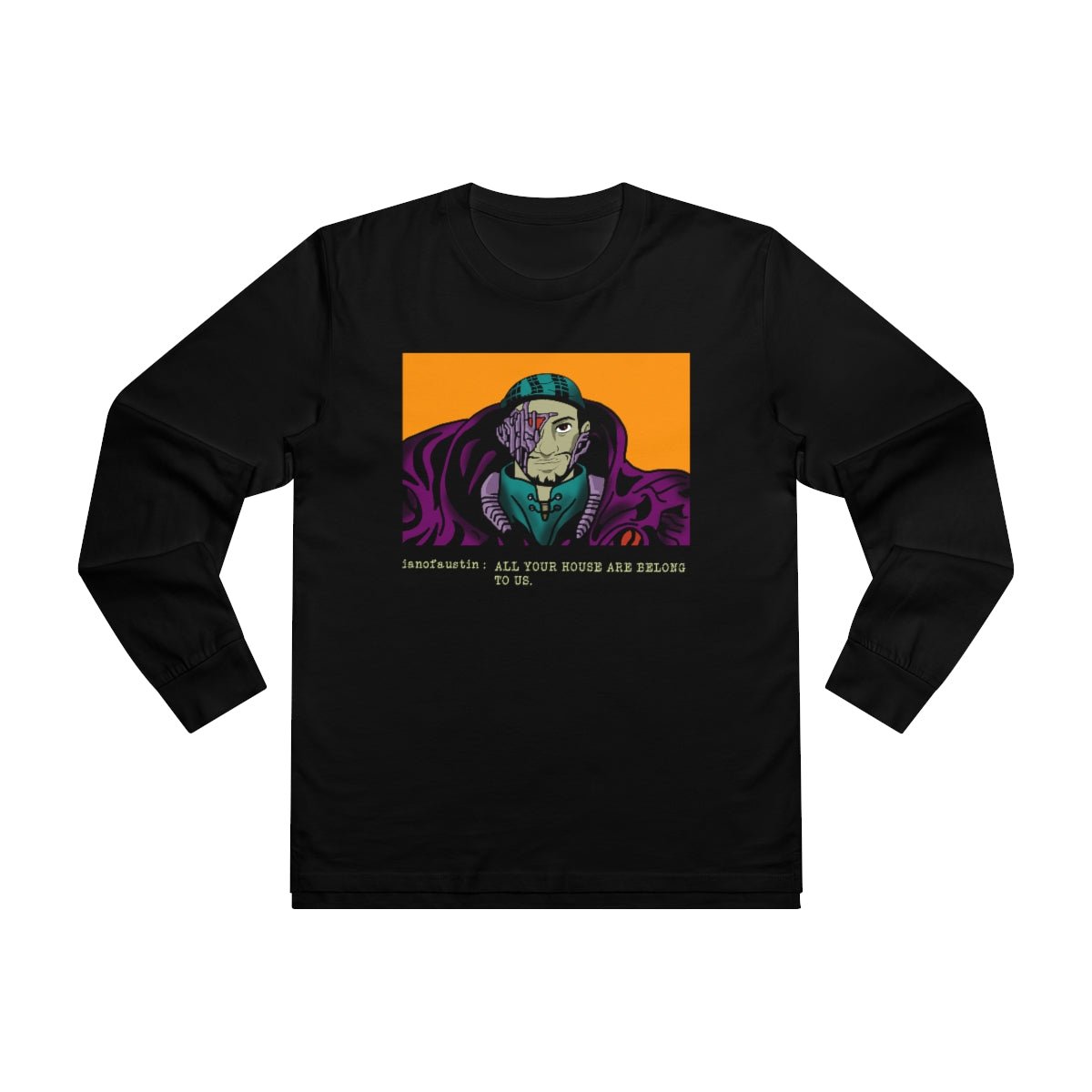 All Your House Men’s Base Longsleeve Tee ianofaustin - Long - sleeve | ShirtyAgents