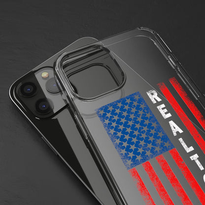 American Flag Realtor Clear Phone Case - Phone Case | ShirtyAgents