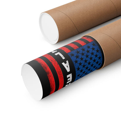 American Flag Realtor Premium Matte Vertical Posters - Poster | ShirtyAgents