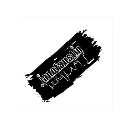 🌆 @ianofaustin REAL Austin Skyline Black Brush Outdoor Sticker #ianofaustin - Paper products | ShirtyAgents